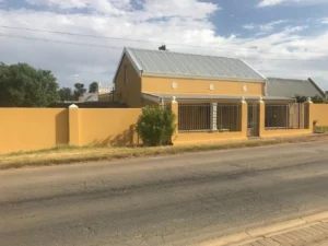 Manor house angled view