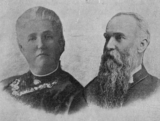 Ds. JS Hauman and his wife