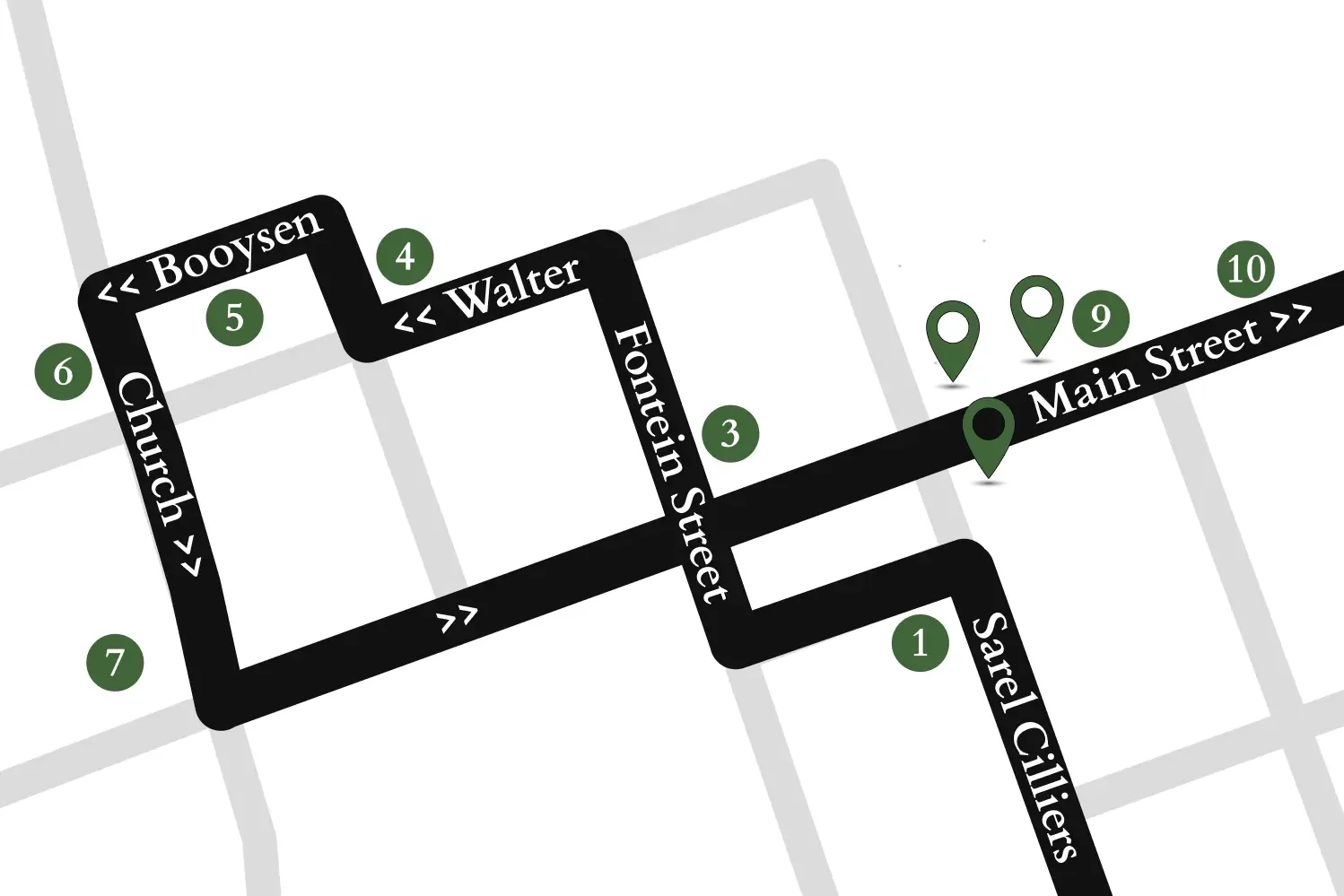 Shopkeepers' Map