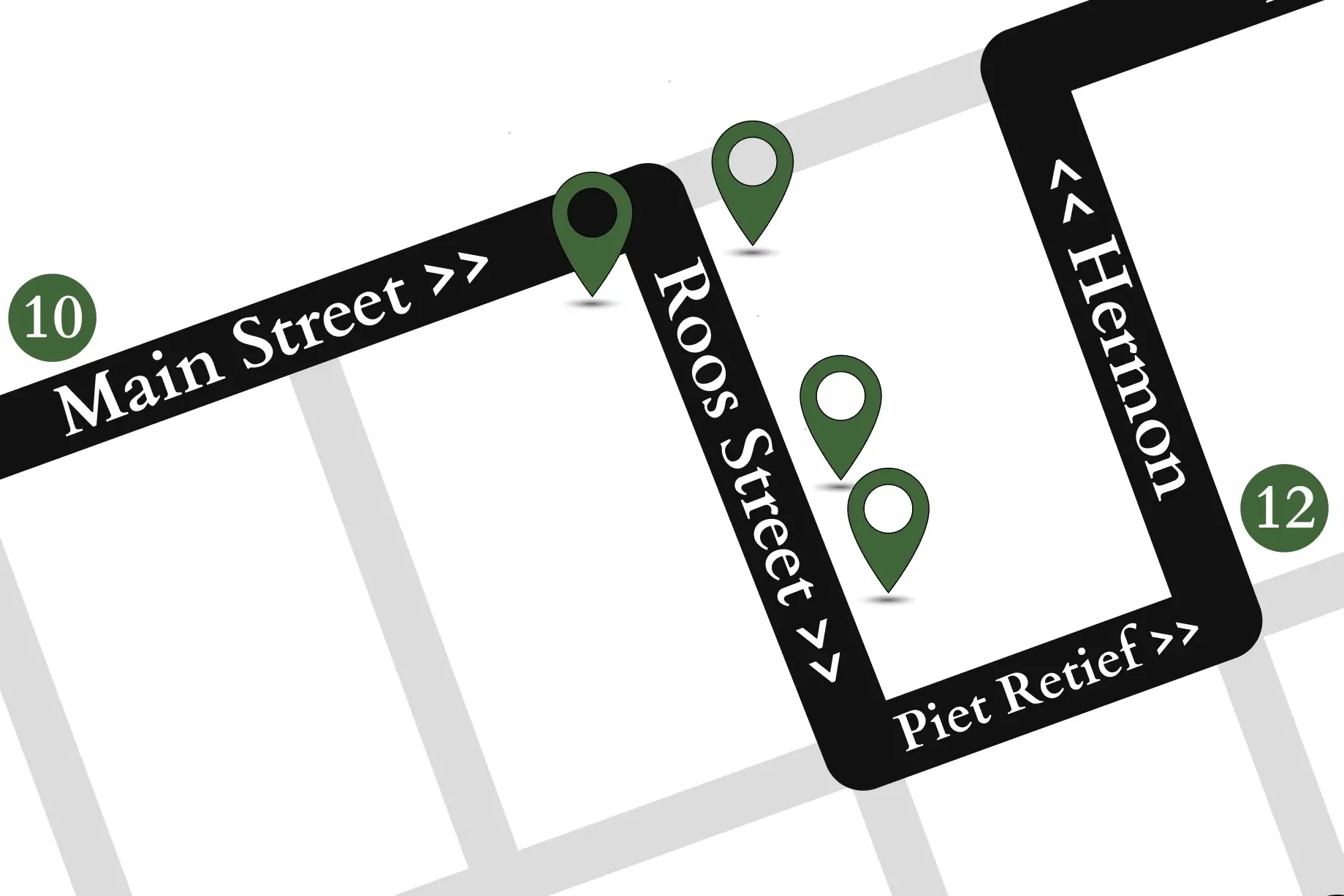 Roos Street Map